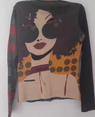 Camiseta Custo Barcelona con estampado de león