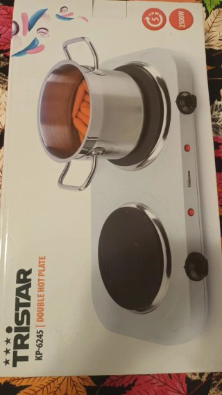 Placa eléctrica Tristar 1500W + 1000W