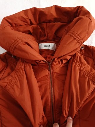 Chaqueta acolchada Biba naranja T. M/L