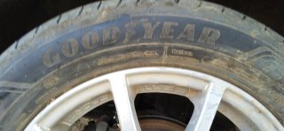 Llantas con neumáticos Goodyear