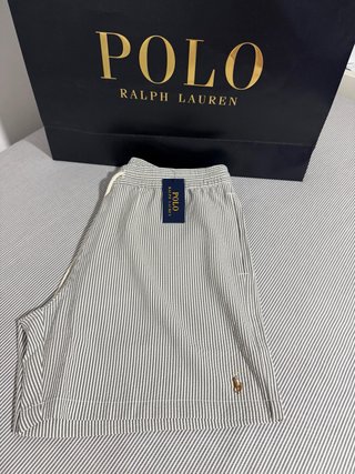 Bañador Polo Ralph Lauren Rayas Grises Talla L