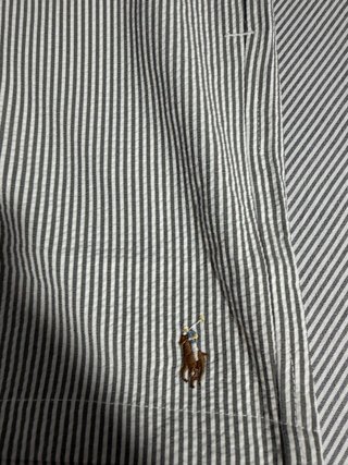 Bañador Polo Ralph Lauren Rayas Grises Talla L