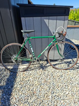 Bicicleta Vintage Rabasa Derbi Verde talla 54