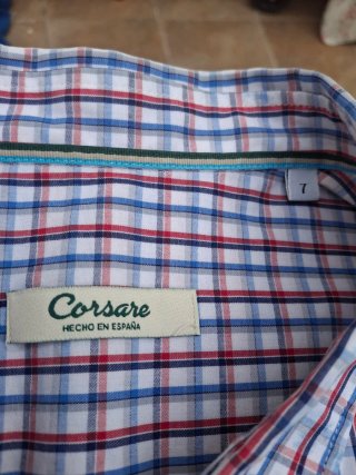 Camisa hombre T 3-4XL. VER medidas