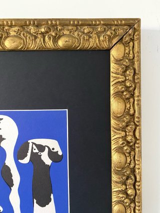 Litografía Miró 1958