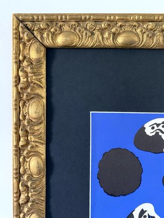 Litografía Miró 1958