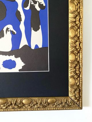 Litografía Miró 1958