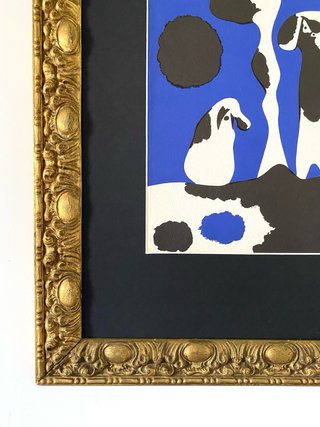 Litografía Miró 1958