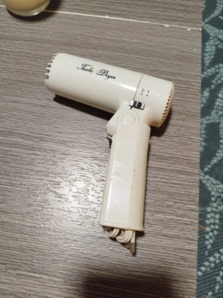 Secador de pelo Turbo Dryer blanco