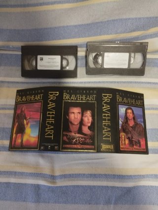 Braveheart VHS Película Drama Historia Guerra