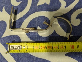 Soportes Extensibles para Barra de Cortina