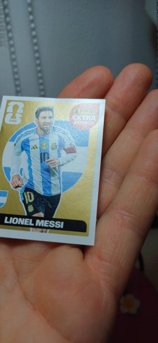 Cromo Messi - Mundial 2026 FIFA-Su último Mundial