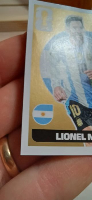 Cromo Messi - Mundial 2026 FIFA-Su último Mundial