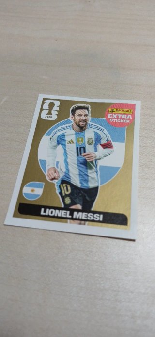 Cromo Messi - Mundial 2026 FIFA-Su último Mundial