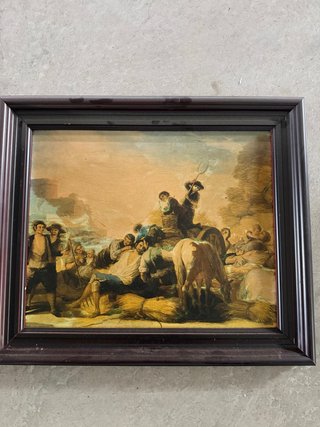Replica cuadro Goya La era