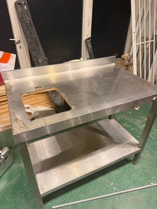 Fregadero de acero inoxidable para bar