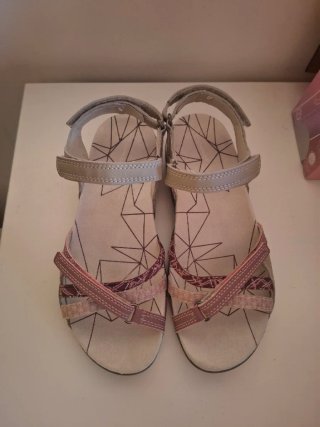 Sandalias Chiruca Beige y Rosa