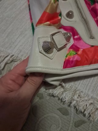 Borsa Balenciaga City a fiori