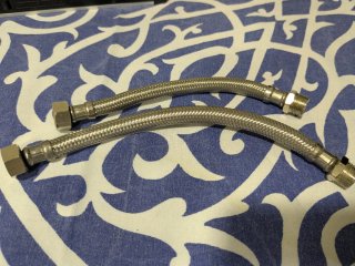 2 Latiguillos Flexibles + 20 cm