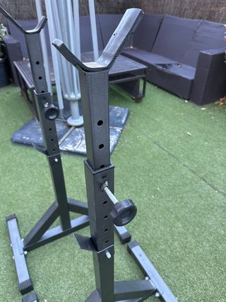 Soportes para barra de pesas