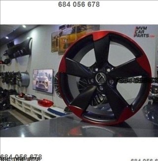 Llanta Rotor Red Candy Audi