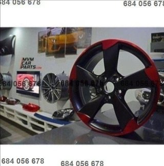 Llanta Rotor Red Candy Audi
