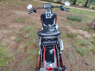 Harley Davidson Springer Classic Negra/Roja