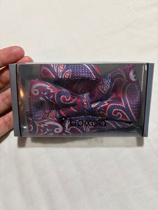 Pajarita Boccola Roja y Morada NUEVA (SIN ABRIR)