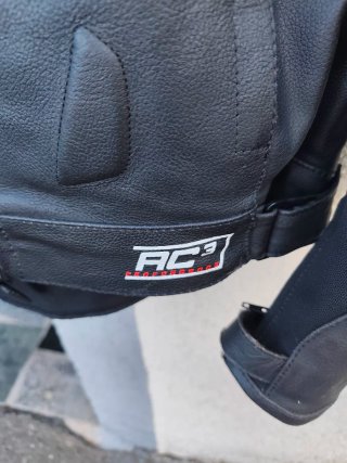 Cazadora Bering AC3 Moto Negra