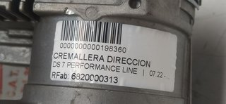CREMALLERA DIRECCION DS 7 PERFORMANCE LINE