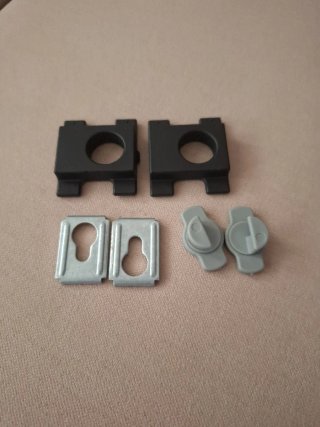 Piezas anclaje pared Ikea Metod