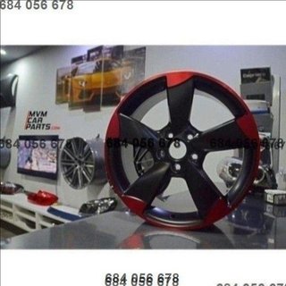 Llanta Rotor Red Candy Audi