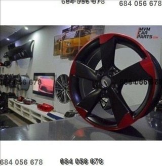 Llanta Rotor Red Candy Audi