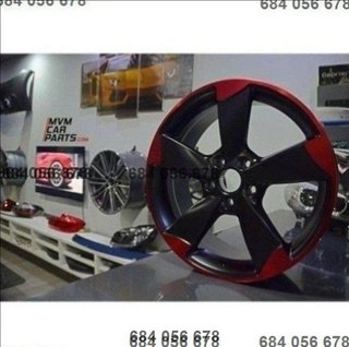 Llanta Rotor Red Candy Audi