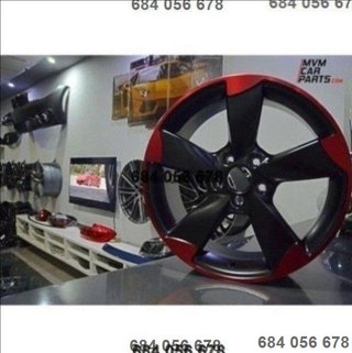 Llanta Rotor Red Candy Audi