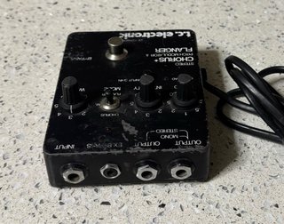 TC Electronic Chorus+ Flanger SCF Pedale Anni '80