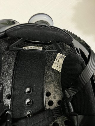 Casco de equitación negro FOUGANZA para hipica