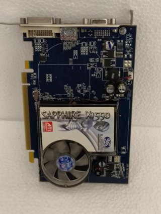 Scheda Video Sapphire X1550 128MB DDR2