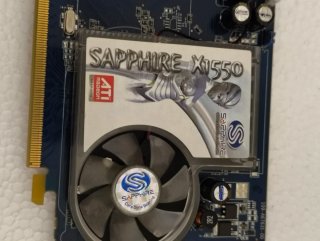 Scheda Video Sapphire X1550 128MB DDR2