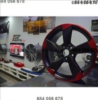 Llanta Rotor Red Candy Audi
