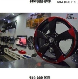 Llanta Rotor Red Candy Audi