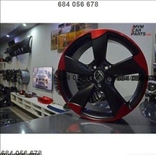 Llanta Rotor Red Candy Audi