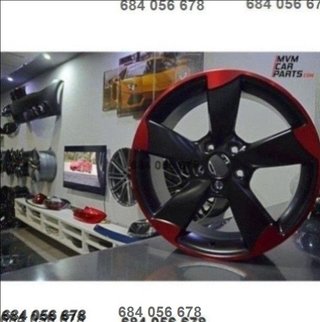 Llanta Rotor Red Candy Audi
