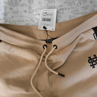 Pack pantalones Chándal Negro y Beige