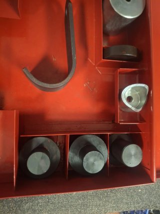 Cofre Utillaje Ejes Traseros Citroen 4502