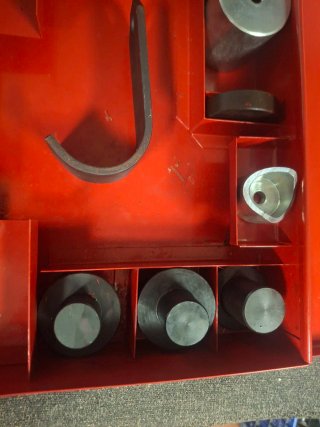 Cofre Utillaje Ejes Traseros Citroen 4502
