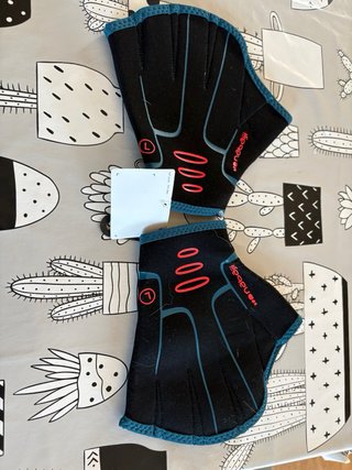 Guantes Decathlon de natación palmeados Talla L