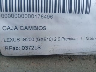 CAJA CAMBIOS LEXUS IS200 (GXE10) 2.0 Premium