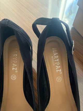 Zapatos de tacón Marypaz negros talla 38
