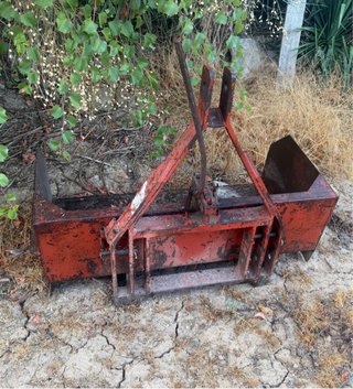 Pala trasera para tractor